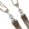 thumbnail image 4 of 2×Luxury Curtain Holdbacks Rope Tie Backs Tassel Tiebacks Beaded Ball Decor Pair, 4 of 5