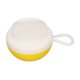 thumbnail image 4 of Cepillo de baño para mascotas, masaje de cerdas suaves, exfoliante de silicona, cepillo de ducha para el cuidado de perros y gatos con dispensador de champú, cepillo fino amarillo, 4 of 12