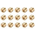 thumbnail image 1 of Accesorio de tubería de latón - Tapón avellanado hexagonal 1/4NPT macho con accionamiento de socket, 15 pcs, 1 of 3