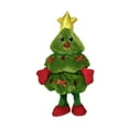 thumbnail image 3 of Árbol de Navidad de peluche que canta y baila, juguete interactivo eléctrico, Navidad Verde, 3 of 9