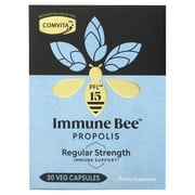 Comvita Immune Bee Propolis, Regular Strength Immune Support, PFL15, 30 Veg Capsules