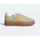thumbnail image 2 of Ad-id-as Originals Gazelle Bold W Semi Green Spark Women's Casual Shoes IH7495, 2 of 6