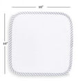 thumbnail image 7 of Comfy Cubs Organic Rayon Made from Bamboo Baby Washcloths, 6 Pack, Ultra-Soft Fabric (White), 7 of 7