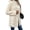 Beige, variant on Sorvello Fleece Jacket Women Zip Up Jacket with Pockets Oversized Long Faux Sherpa Hoodies Fuzzy Jackets Warm Comfort Winter Coat Beige L