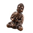 thumbnail image 4 of Buddha Estatua Figurita Escultura de Buda Meditación de Sakyamuni Tathagata India de Resina Artesanía Decoración Yoga de /Pta/Cobre Yotijar Escultura de resina de Buda, 4 of 8