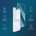 thumbnail image 3 of Protector De Pantalla Para iPhone 15 Plus Con Marco 3 Pzas, 3 of 5