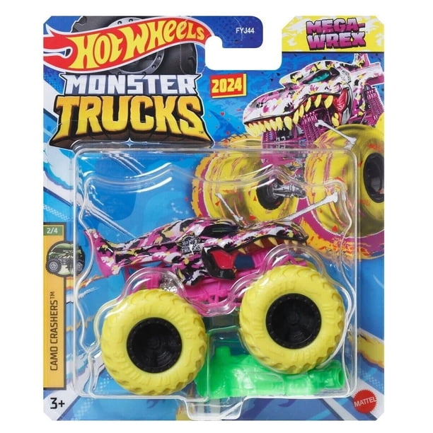 Camión de Juguete Hot Wheels Mega Wrex Escala 1:64 2024