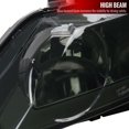 thumbnail image 4 of Factory Style Headlights w/ LED Strip (Chrome Housing/Smoke Lens) Made for and Compatible with 2006-2011 Honda Civic 4DR Sedan, 4 of 4