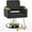 Black, variant on BarberPub Luxurious Salon Chair, Height Adjustable Gold&Black Salon Beauty Spa Styling Equipment, 440lbs Hydraulic Pump for Hair Stylist, Barber shops&Beauty Salons 8633