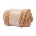 thumbnail image 5 of Thick Chunky Yarn Hand Knitting DIY Weight Yarn for Throw Rug Making Weaving khaki, 5 of 8