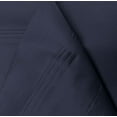 thumbnail image 2 of 1000-Thread Count 100% Egyptian Cotton Classy Solid Pillowcase Set Navy Blue / Standard, 2 of 3