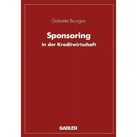 Sponsoring in Der Kreditwirtschaft, (Paperback)