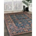 thumbnail image 2 of Ahgly Company Indoor Rectangle Mid-Century Modern Maroon Purple Oriental Area Rugs, 8' x 10', 2 of 6