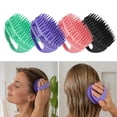 thumbnail image 2 of Scalp Massager Hair Washing Brush – Soft TPEE Bristles, Wet & Dry Use, Ergonomic Handheld Scrubber for Shower, Protects Nails, Relieves Tension, Quick-Dry Travel Essential, 2 of 10