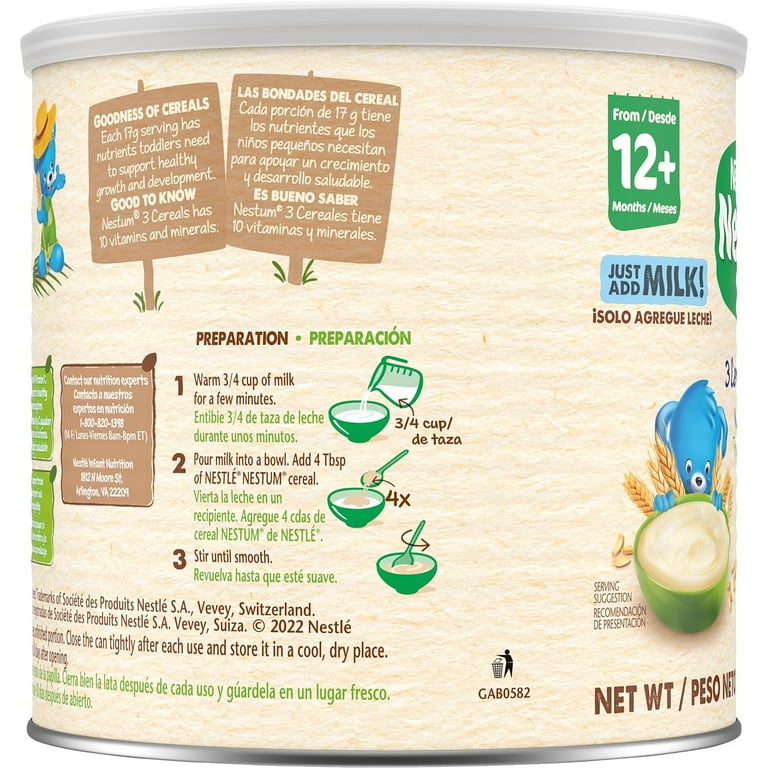 Nestle Nestum Banana Con Hierro Children's Cereal, 200 g