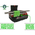 thumbnail image 3 of MAGNETIC Bit Holder for Milwaukee M18 Drill - Side Mounted - Strong Magnets - Low Profile Design - Galactic Gadgets Pink, 3 of 7