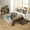 Brown Sliver, variant on Owl Duvet Cover Set Brown Sequin Fluid Art Comforter Cover,Crystal Diamond Bedding Sets Full,Woodland Animals Bed Set Jungle Wildlife Room Decor （No Comforter）