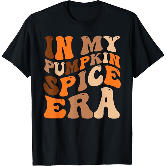 In my Pumpkin Spice Era Autumn Season T-Shirt