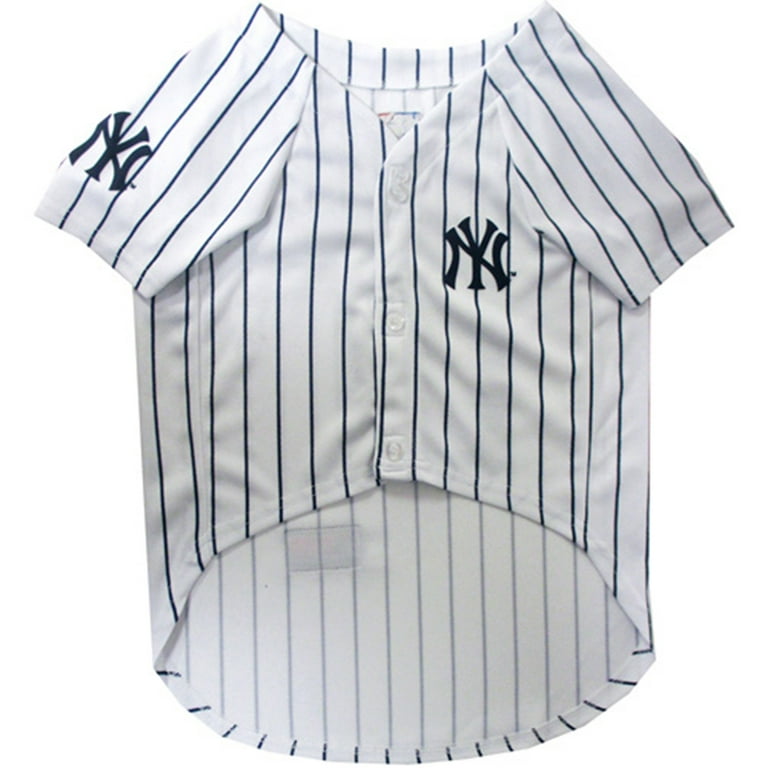 Pets First MLB New York Yankees Mesh Jersey for Dogs and Cats - Licensed  Soft Poly-Cotton Sports Jersey - Small