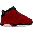 thumbnail image 4 of Toddler's Jordan 6 Retro "Toro Bravo" Varsity Red/Black (DV3606 600) - 4, 4 of 5