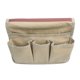 thumbnail image 4 of Silla Caddy Zhivalor Bolsa Colgante de noche Organizador Bolsa de almacenamiento Camas de hospital Lona Caqui, 4 of 8