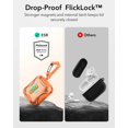 thumbnail image 4 of Funda ESR para AirPods Pro 3 2025 compatible con MagSafe, resistente a caídas, naranja, 4 of 9