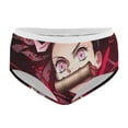 thumbnail image 4 of Demon Slayer Womens Underwear Soft Breathable Brief Lace Panty Stretch Hipster Underpants Ladies Panties 5XL, 4 of 7