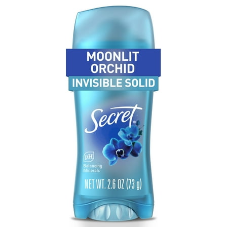 Secret Fresh Invisible Solid Antiperspirant & Deodorant for Women, Moonlit Orchid, 2.6oz