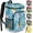 Blue, variant on Cooler Backpack Coolers Insulated Leak Proof for Waterproof Soft Camping Cooler Ice Chest Backpack Large Capacity Lightweight 35 Cans Ice Chest for Men and Women