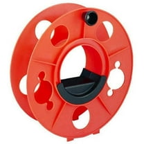 Bayco KW-110 11" Heavy Duty Impact Resistant Orange Extension Cord Storage Reel - Quantity of 12