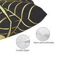 thumbnail image 3 of Kdxio Cotton Pillow Cases 16"x24" Pillowcases,Soft and Breathable Bedroom Pillow Cases-Gold Spider On The Web-No Pillow Core, 3 of 5