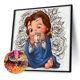thumbnail image 2 of Pintura de diamante 5D DIY Taladro redondo completo Princesa Bella Decoración Arte Artesanía Hugtrwg Para estrenar, 2 of 9