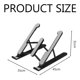 thumbnail image 4 of Soporte INF para Laptop Dobr vel y Ajust vel em Preto 11-15,6 '', 4 of 5