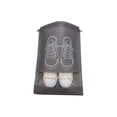 thumbnail image 1 of Matsuzay Bolsa de zapatos con cuerda Bolsa vacía a prueba de polvo Almacenamiento de bolsillo suelto Bolsa de mano portátil Bolsas de viaje Almacenamiento y organización del hogar Gris oscuro, 1 of 6