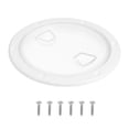 thumbnail image 5 of LOLIPPYY 6 Inch Marine Boat Deck Hatch Cover with Screw, Non- Splashproof Inspection Access Plate for Yacht, Kayak, Sailboat, 5 of 7