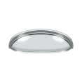 thumbnail image 2 of Deltana K407U26 Elongated Shell Pull 4-1/2" in Polished Chrome, 2 of 2