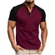 thumbnail image 2 of pstuiky camisetas de hombre, Camisa de punto con botones para hombre, informal, transpirable, de manga corta, con solapa y manga corta. ropa de hombre s, 2 of 9