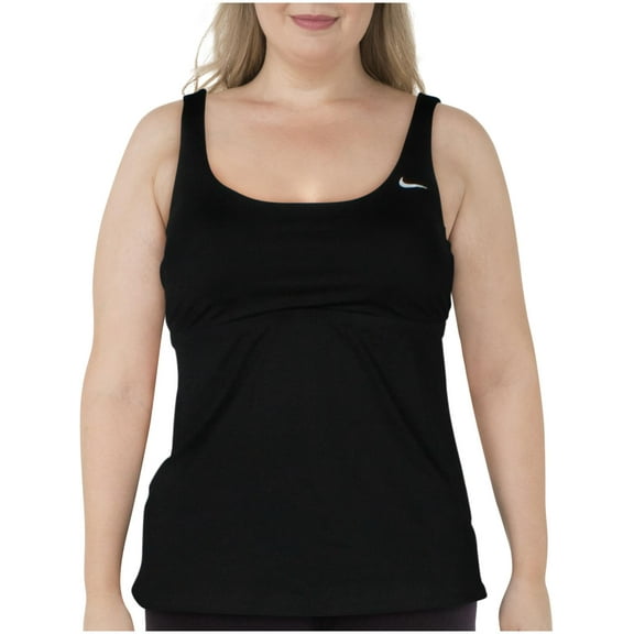 Nike Womens Logo Sport Tankini Swim Top