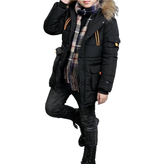 LWNYDPLSD Fleece Jacket Kids Boys Winter Jackets Size 14-16 Winter Coat 4t Puffer Coats Youth Hoodies Girls Youth White Hoodie Girls Clothes Size 10, Black 11-12 Years