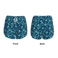 thumbnail image 5 of Lsque Daisies Flowers Printed Women's Running Shorts with Liner Pockets,Elastic Quick Dry Workout Athletic Gym Yoga Shorts,Womens High Waist Shorts-Large, 5 of 9