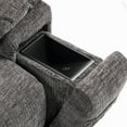 thumbnail image 6 of Power Lift Recliner Chair with Lumbar Pillow and Wireless Charger, SYNGAR Heat & Massage Function Recliner with USB Charging and Cup Holder, Dual Motors, Single Living Room Sofa, Gray, 6 of 13