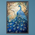thumbnail image 1 of 5D DIY Full Square Drill Parcial AB Drill Diamond Painting Kit de pavo real 45x65cm Hugtrwg Para estrenar, 1 of 9