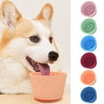 thumbnail image 3 of Ppsfege Dog Lick Bowl, Anti- Lick Mat, Anxiety Relief Treat Dispenser for Dogs, Non- Anti-Choking Silicone Slow Feeder Lick Bowl for Small Medium & Large Breed Dogs, 3 of 6