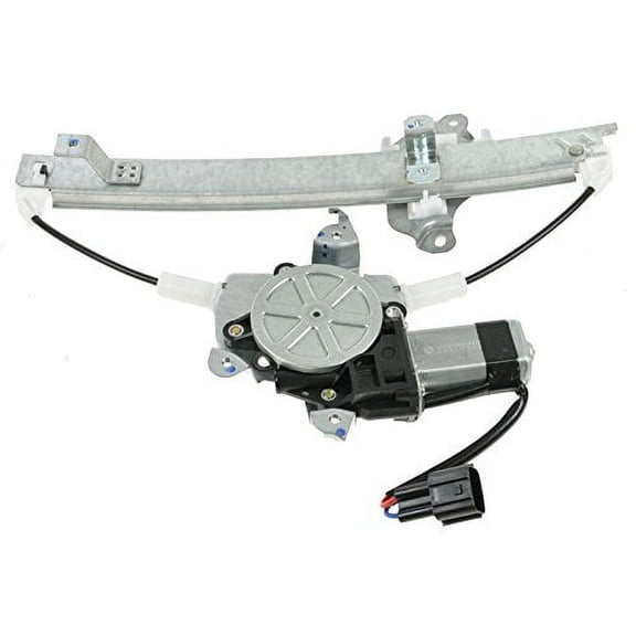 TRQ Power Window Regulator w/ Motor Rear Driver Side Left LR for Maxima Altima WRA52210