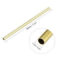 thumbnail image 2 of Uxcell Brass Round Tube, Seamless Pipe Tubing 11mm x 1mm, 2 of 4