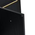 thumbnail image 6 of 48 Inch Wall-mounted Black Chestnut Vanity with 3 Doors - Durable and Easy to Clean in Bathroom, 6 of 6