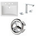 thumbnail image 1 of American Imaginations 48-in. W 3H8-in. Ceramic Top Set In White Color - Overflow Drain Incl. AI-24329, 1 of 9