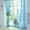 Light Blue, variant on FAMTKT Sheer Curtains Colorful Gauze Door and Window Curtains, Glass Gauze Curtains, Transparent Window Screens Living Room Curtains