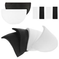 HONMEET Shoulder Pads Fashion Cushioning Sponge 2Pairs Black