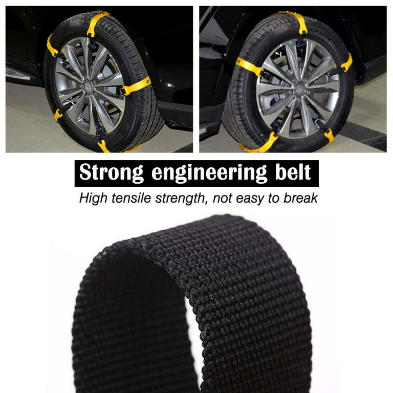 Snow Chains for Cars Tire Snow Chains Anti Slip Emergency Tire